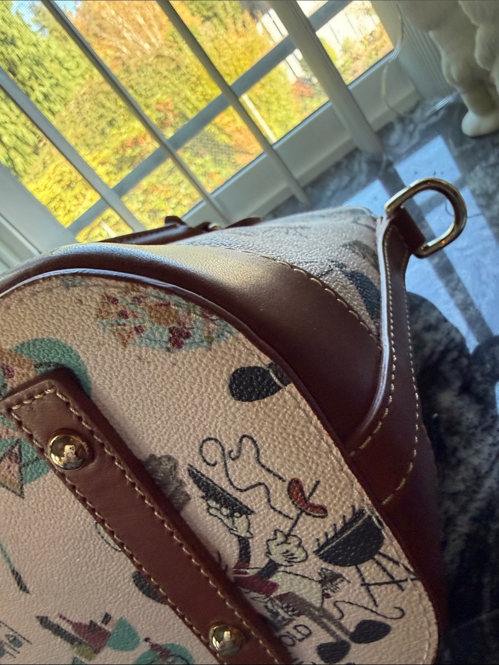 Like New Dooney & Bourke EPCOT International Food & Wine Festival 2022 Satchel - Picture 8 of 9